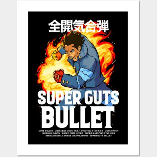 Batsu‘s Super Guts Bullet Posters and Art